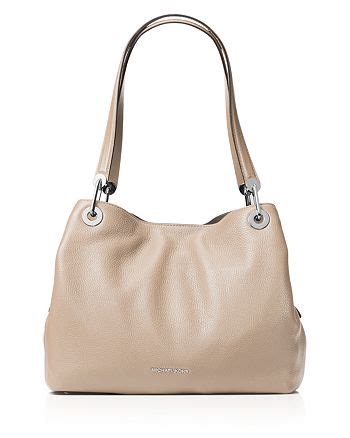 michael kors raven pebble leather tote dark atlantic|Raven Large Pebbled Leather Shoulder Bag .